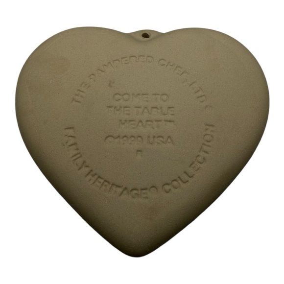 The Pampered Chef Vintage Autumn Wreath Stoneware Cookie Mold 1999 - Picture 2 of 6